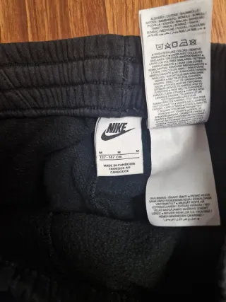 Pantalón chándal Nike negro