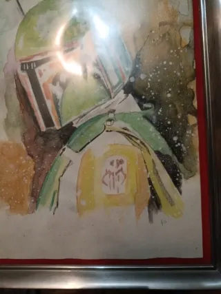 Acuarela original Star Wars