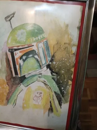 Acuarela original Star Wars