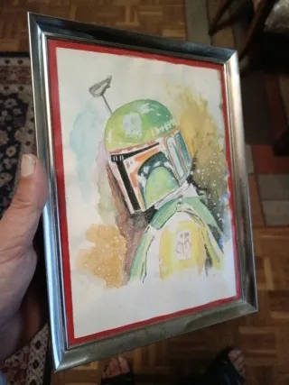 Acuarela original Star Wars