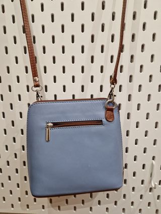 Bolsito Vera Pelle Azul