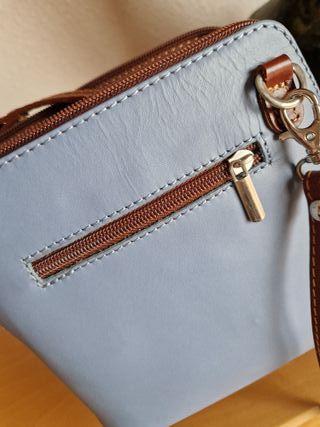 Bolsito Vera Pelle Azul