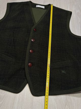 Chaleco Burberry Vintage 90s Verde
