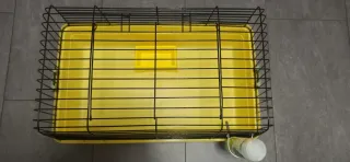 Jaula para conejos/cobayas con accesorios