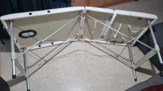 Camilla de masajes plegable 3 secciones