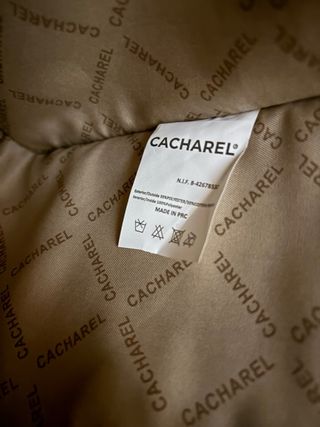 Bolso Tote Cacharel Beige y Marrón