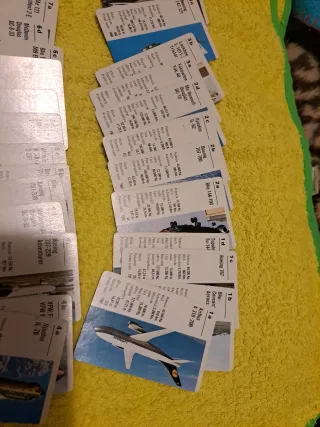 Cartas Aviones de Pasajeros