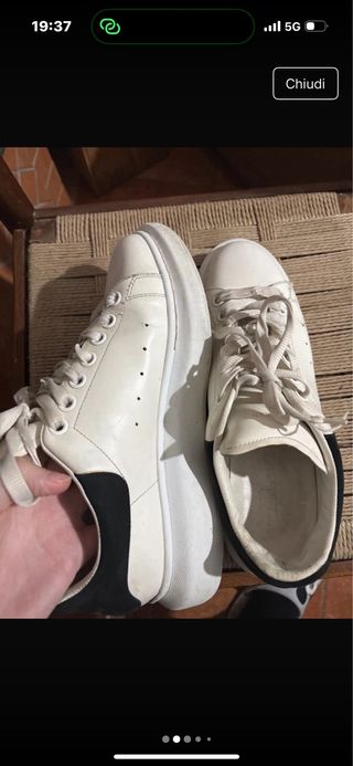 Alexander McQueen Sneakers Bianche