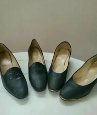 Regalo 2 Pares Zapatos Negros Elegantes