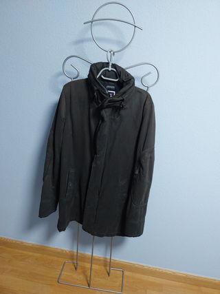 Chaqueta parka negro