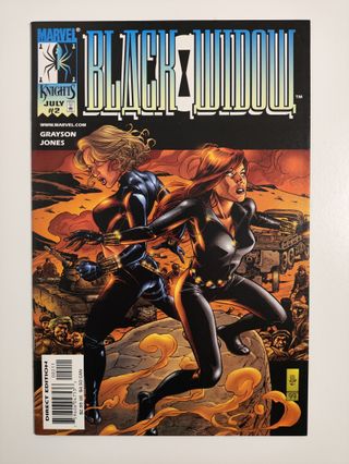 Black Widow 1, 2 & 3 – Complete Series – Marvel