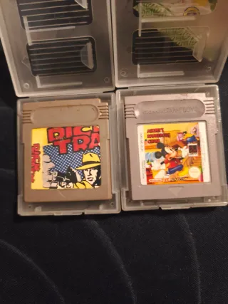 2 Juegos Game Boy: Dick Tracy, Mickey Mouse