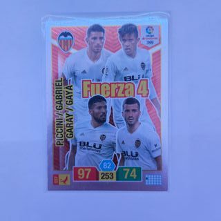 Lote Carta Fuerza 4 ADRENALYN XL 2018-19