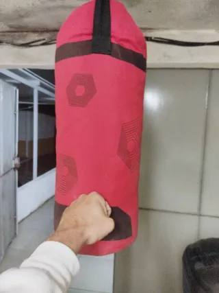 Saco de Boxe Infantil Rosa