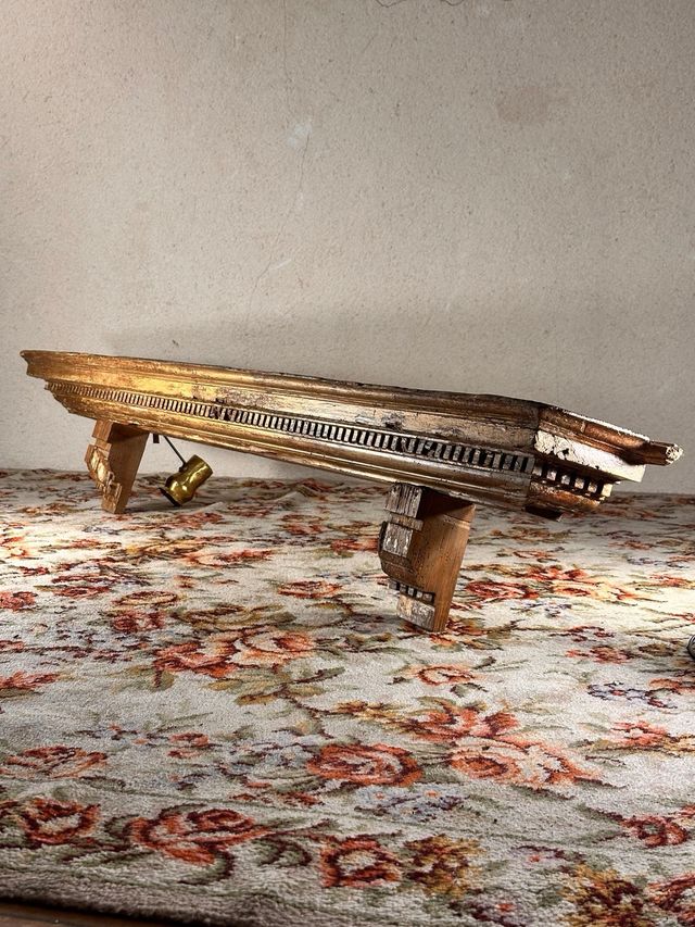 Balda antigua pan de oro