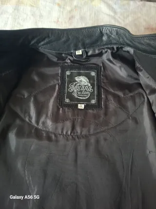 Chaleco indian estilo Harley-Davidson Negro