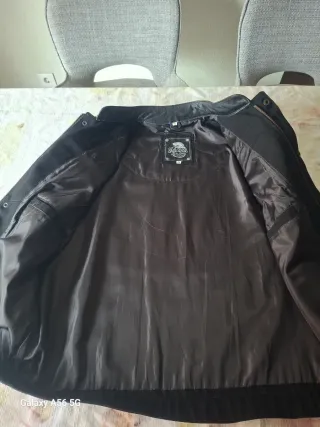 Chaleco indian estilo Harley-Davidson Negro