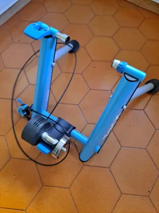 Rodillo Tacx y Rueda Trasera