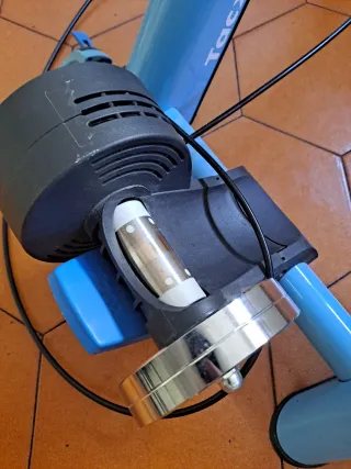 Rodillo Tacx y Rueda Trasera