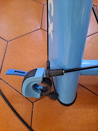 Rodillo Tacx y Rueda Trasera