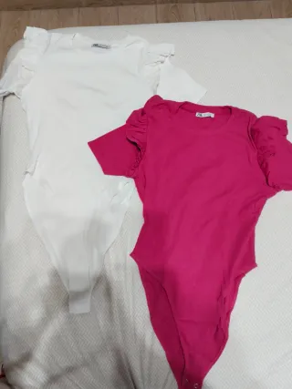 Conjunto 2 Bodies Zara Manga Corta