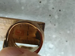 Anillo Dedo Índice Dorado