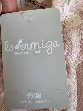 Vestido ceremonia niña talla 3 años