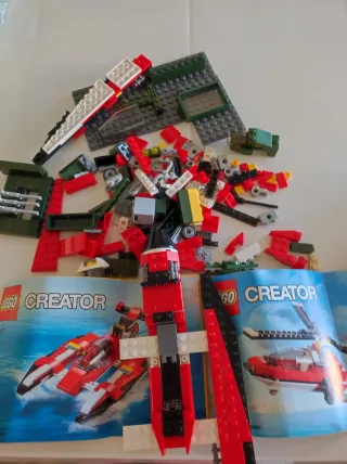 Lego Creator 31047 Helicóptero y Barco