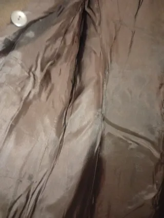 Americana larga cuadros mujer