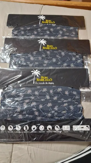 Braga de cuello Ron Barceló nueva. 3€/ud.
