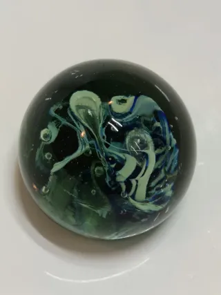 Ferma carta vetro artistico anni 50/60