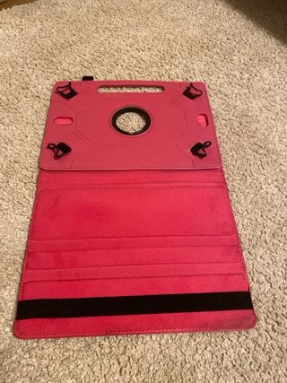 Funda Tablet Fintie Rosa Giratoria