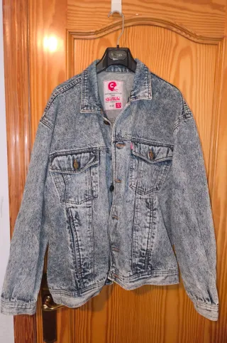 Cazadora vaquera Caster azul/gris Talla M