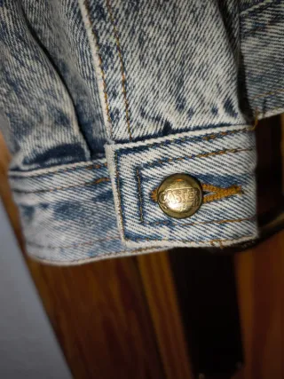 Cazadora vaquera Caster azul/gris Talla M