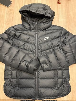 Anorak Nike chica negro