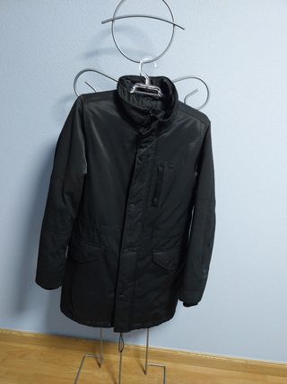 Parka Negra Hombre