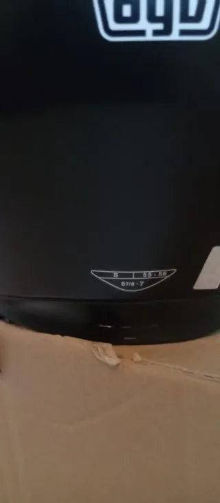 Casco Agv K1S Talla S Negro