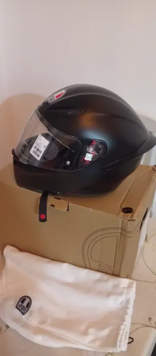 Casco Agv K1S Talla S Negro