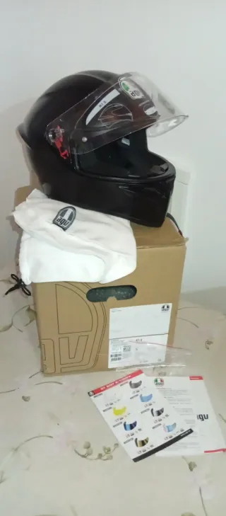 Casco Agv K1S Talla S Negro