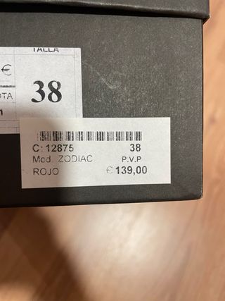 Zapatos Lodi tacón leopardo y rojo