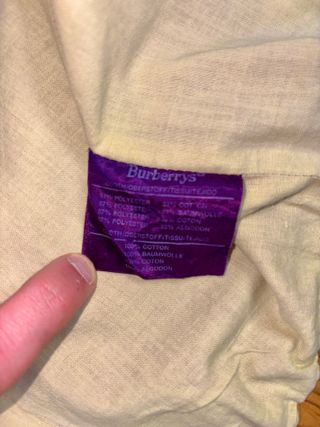 Burberrys Vintage Chaqueta Harrington 90s M