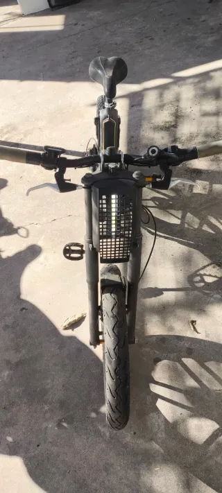 Bicicleta eléctrica Mobylette casera