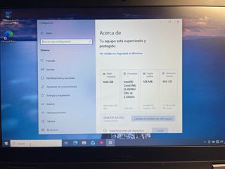 Dell Latitude E5570 Orden. i5 Portátil teclas ilum