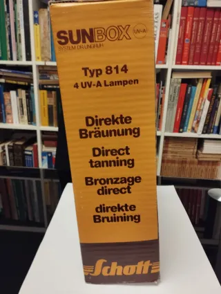 Solarium Facial Schott Sun Box UV-A