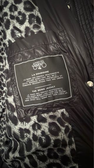 Cazadora Le Temps des Cerises negra