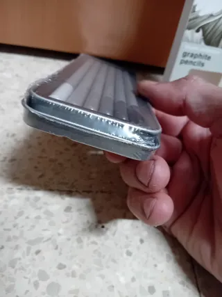 6 lapices grafito winsor & newton