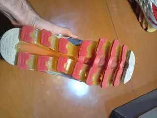 Zapatillas Adidas Blade Rojas y Blancas