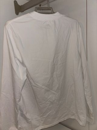 Camiseta Ami Paris blanca manga larga