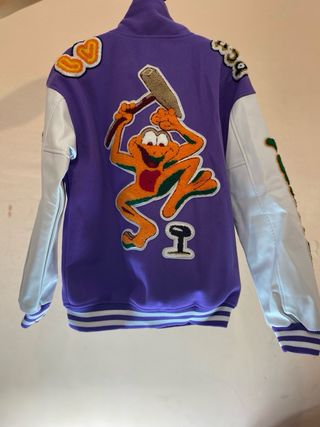 Sudadera Louis Vuitton Morada y Blanca