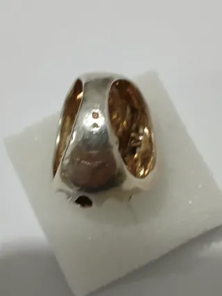 Anel Prata 925 Portuguesa ,Zirconias